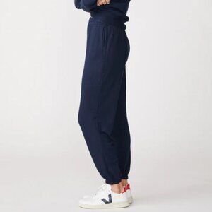 Stateside Softest Fleece Sweatpant with Pockets in New Navy, L
